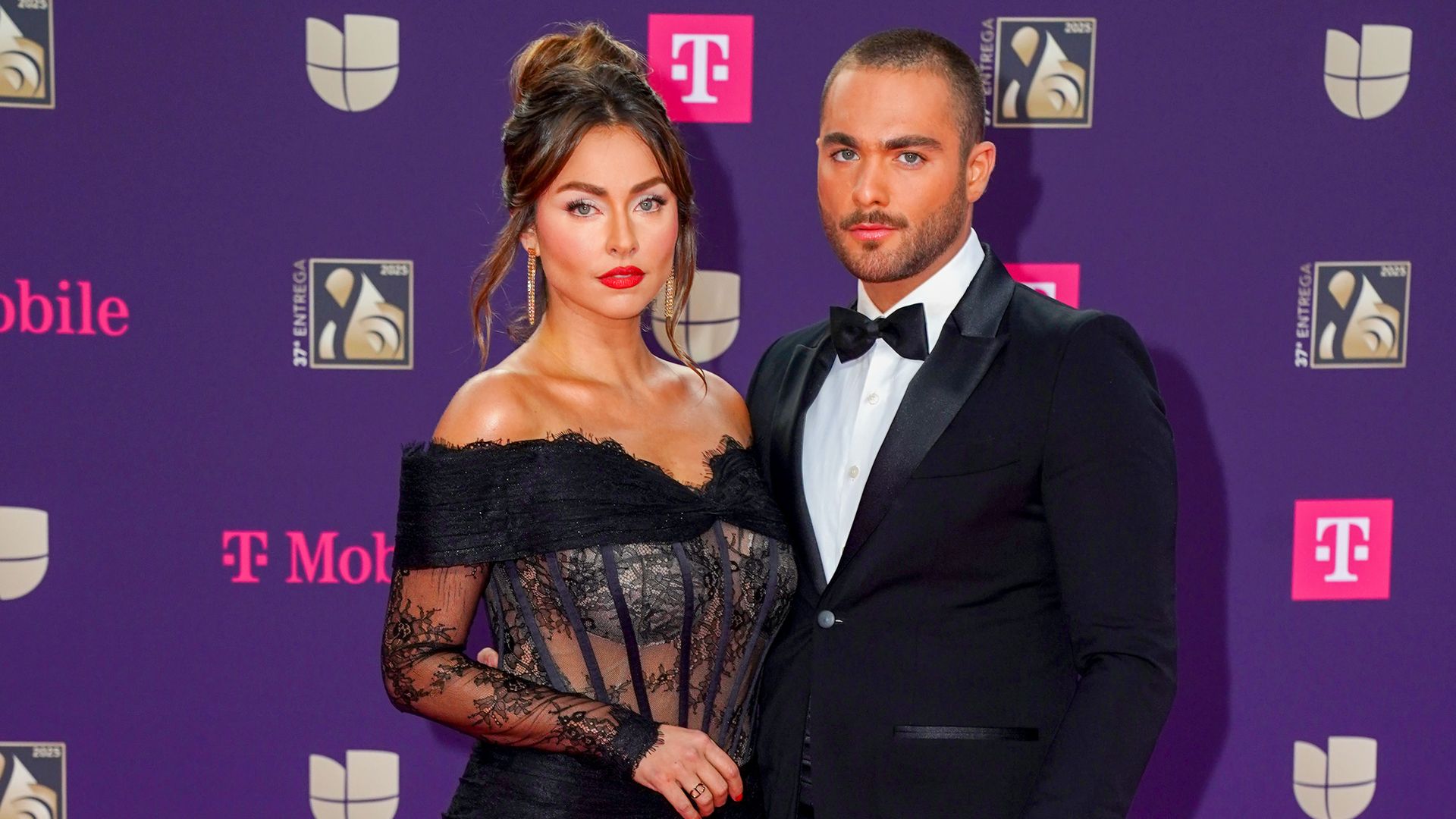 Claudia Martín y su novio, Carlos Said