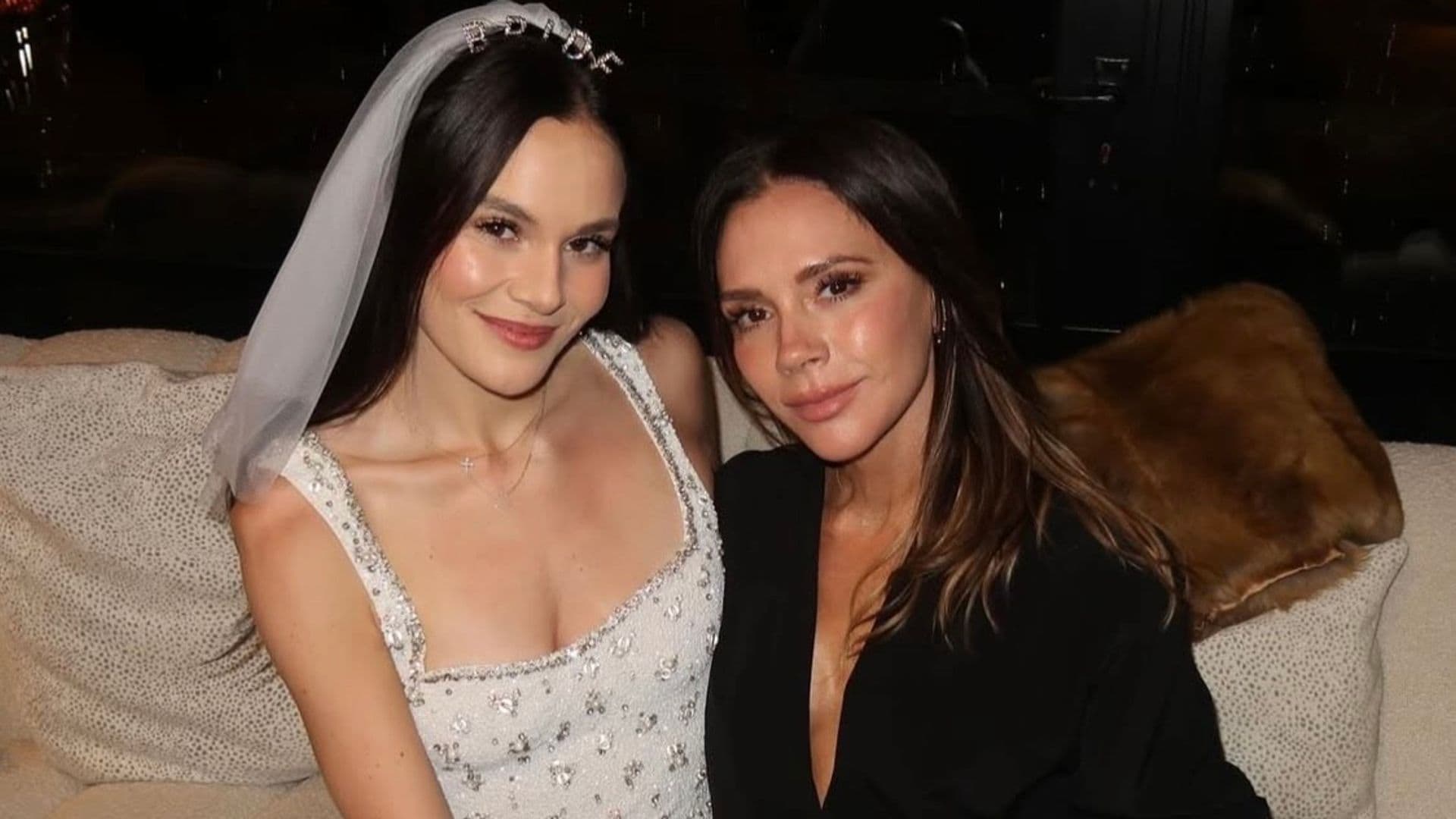 Victoria Beckham en la despedida de soltera de una amiga.