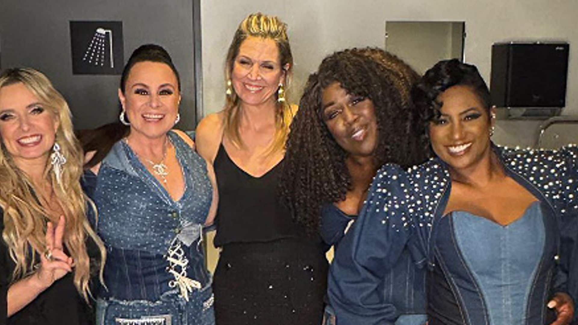 El vídeo de Máxima de Holanda cantando soul con las artistas del último concierto al que ha asistido