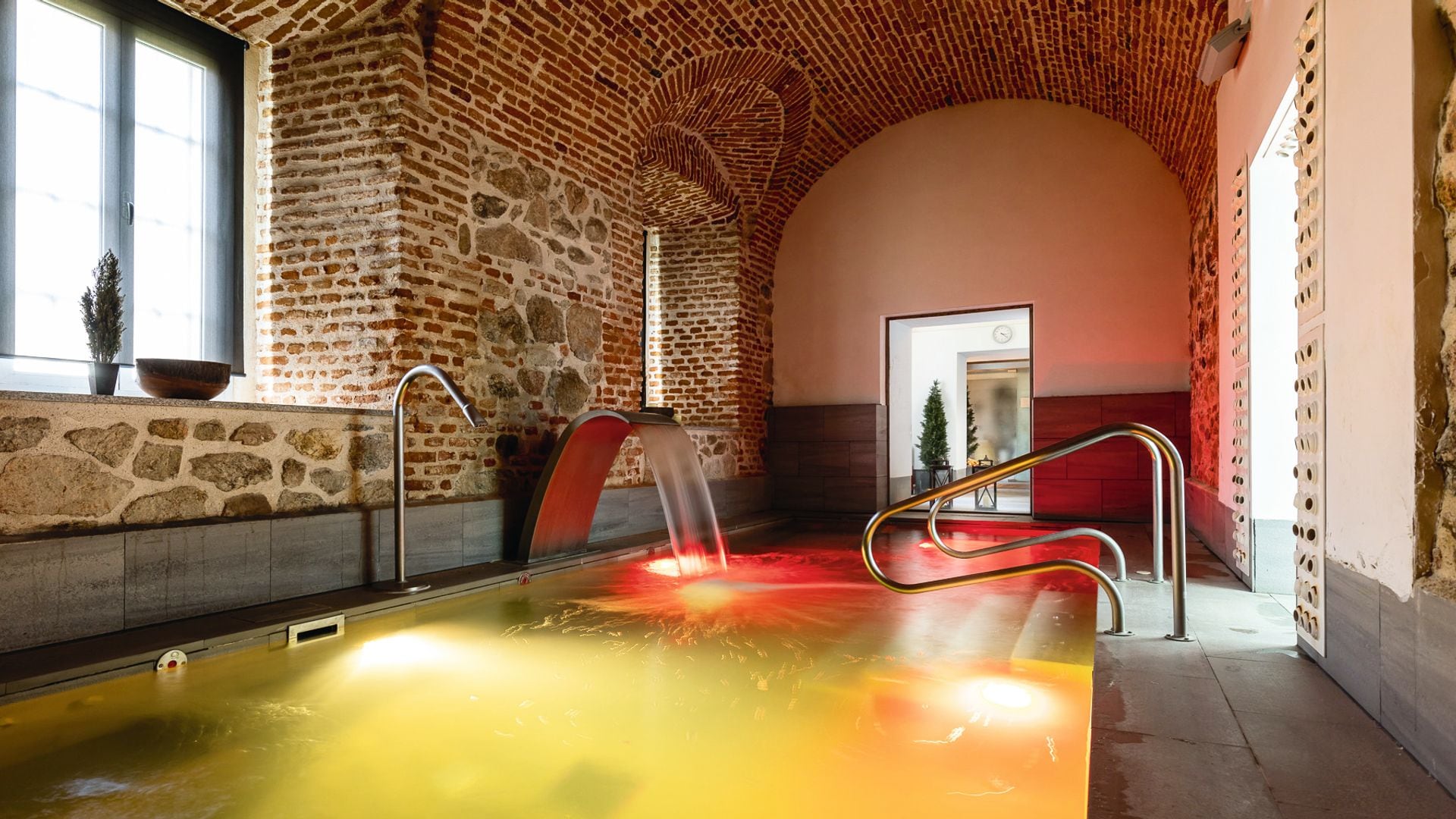 Spa del parador de La Granja.