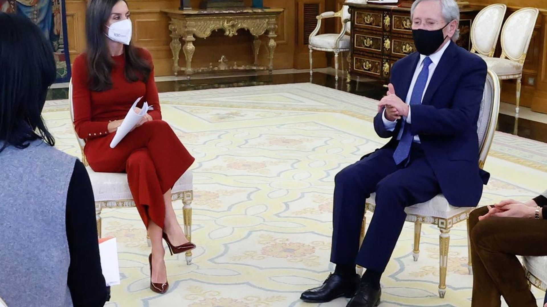 Las palabras de Fernando Ónega tras su encuentro con doña Letizia