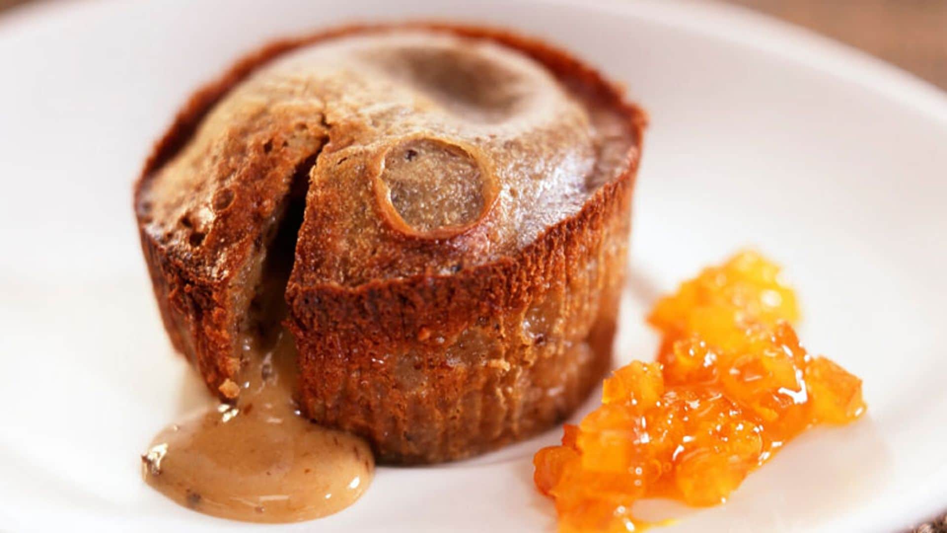 'Coulant' de ciruelas al brandy