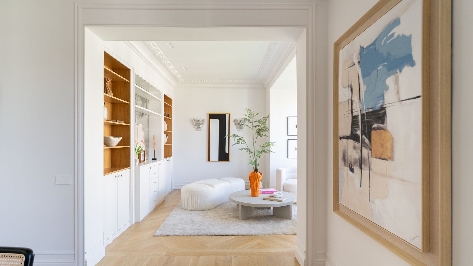 Salón de una vivienda gestionada por The New Madrid