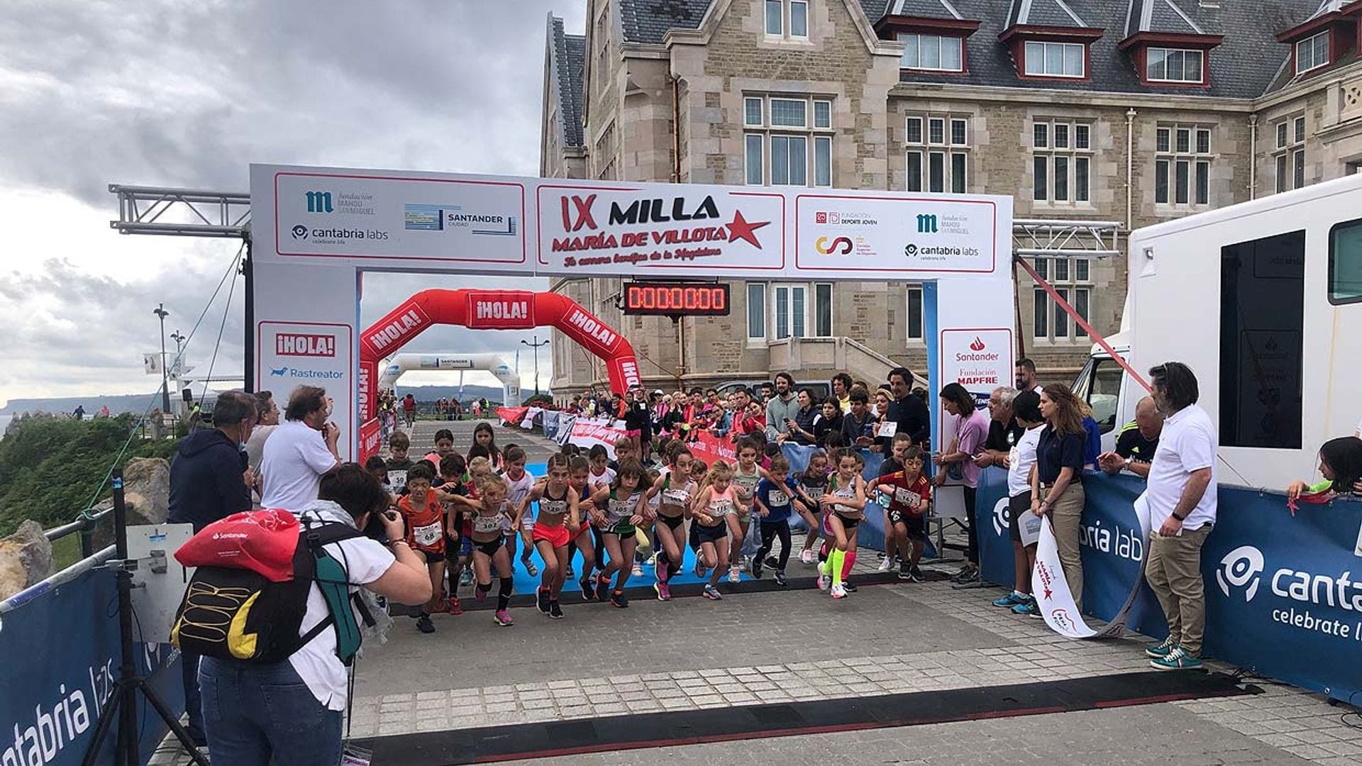 Éxito del deporte y la solidaridad en la IX Milla y el III Torneo de Tenis de María de Villota