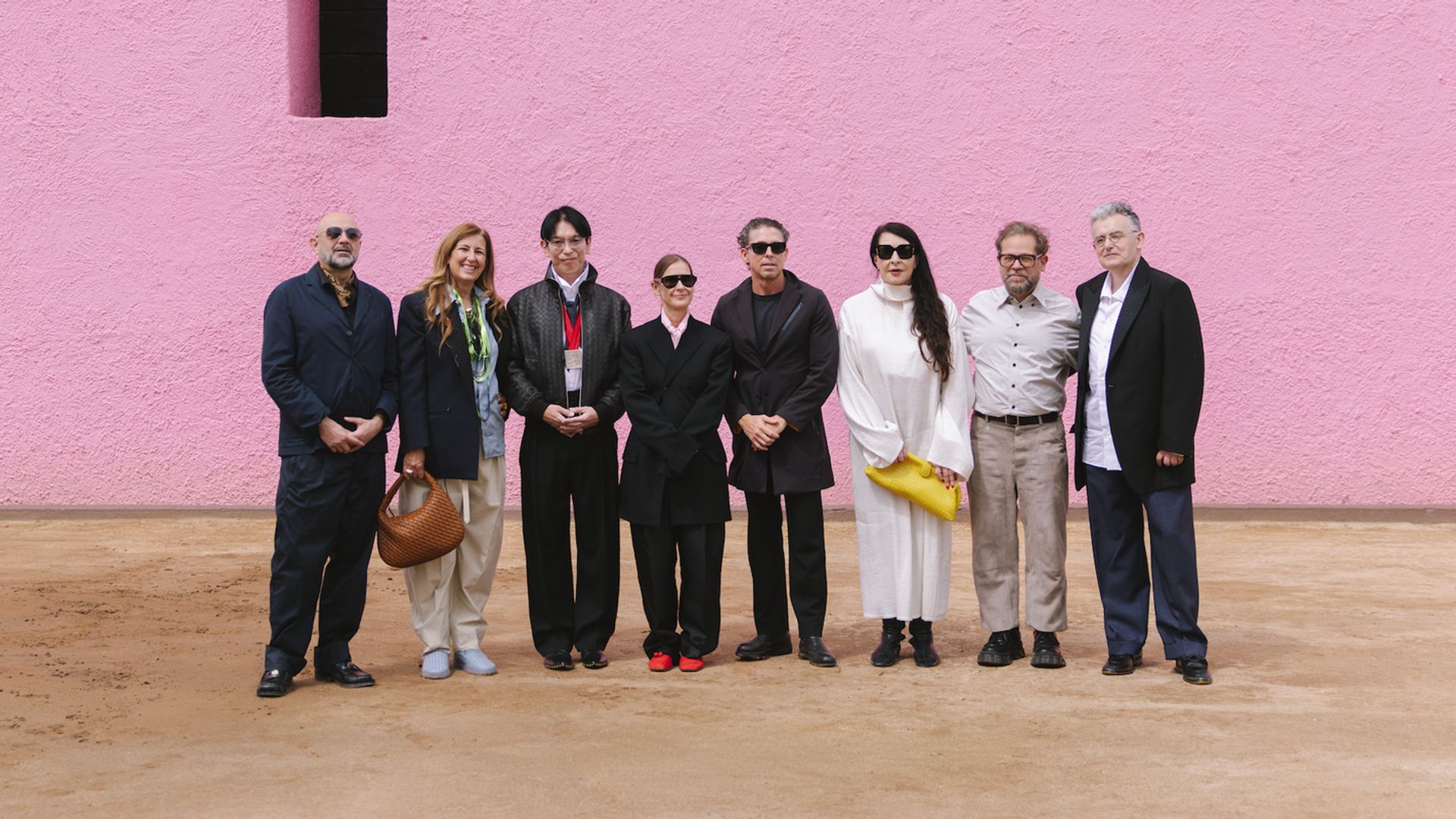 Jürgen Mayer H., Benedetta Tagliabue, Junya Ishigami, Louise Totter, Fernando Romero, Marina Abramovic, Pedro Reyes, y Raymund Ryan.
