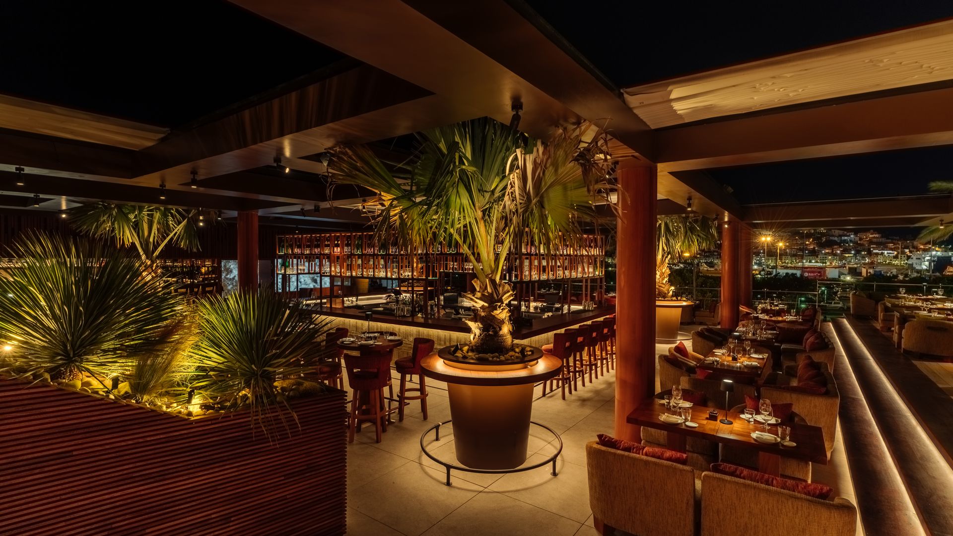Interior de Zuma Ibiza