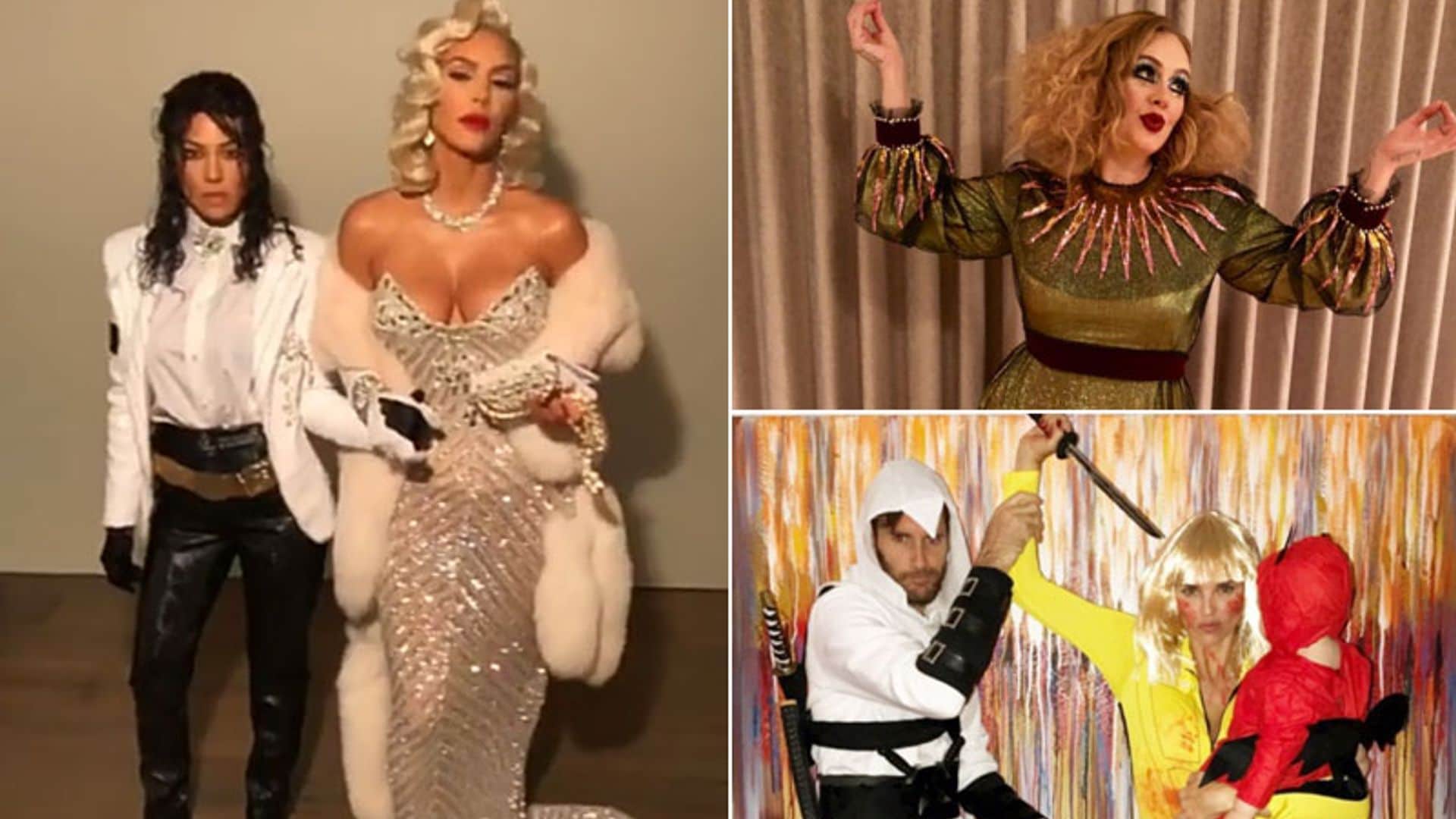 Las 'celebrities' disfrutan de un Halloween cada vez menos terrorífico pero sí muy divertido