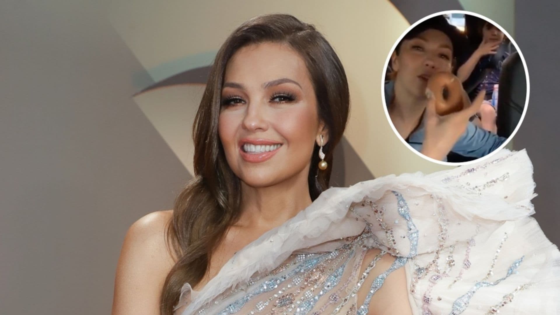 Thalía tiene un nuevo -y delicioso- reto viral al que no podrás resistirte: #eldonachallenge
