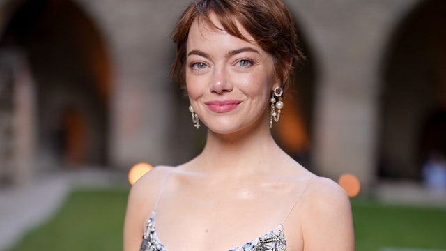 Emma Stone en el desfile de Louis Vuitton