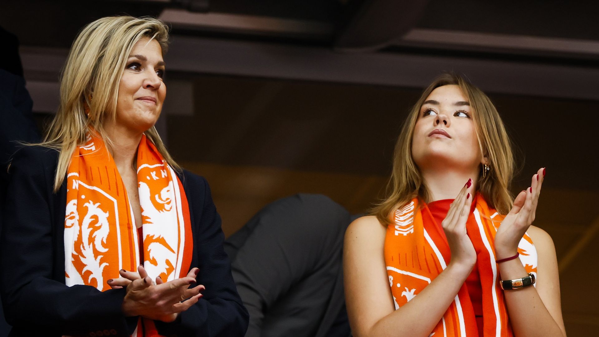 Máxima y Ariane de Holanda