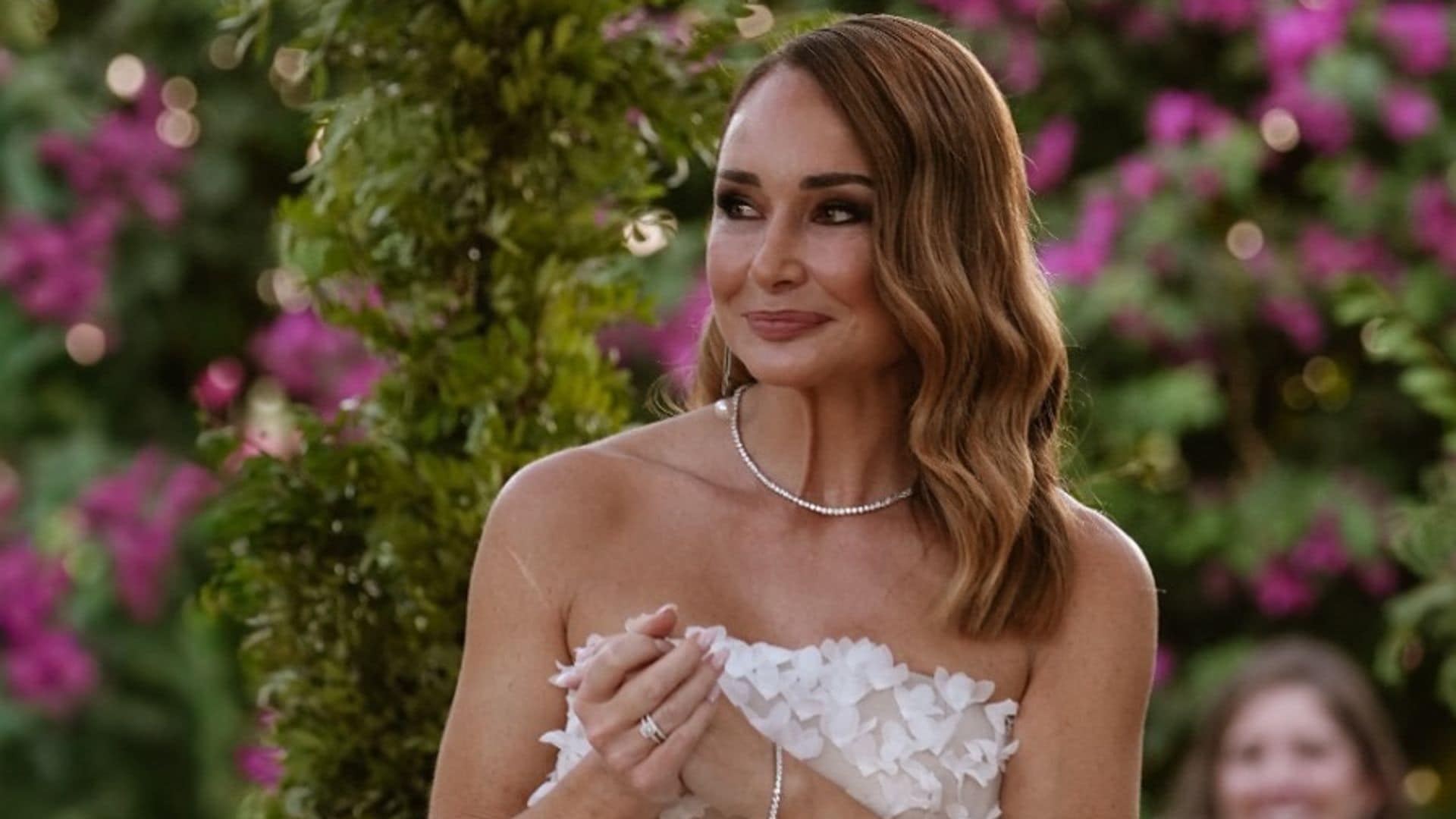 El vestido de novia de Fátima Pereyra