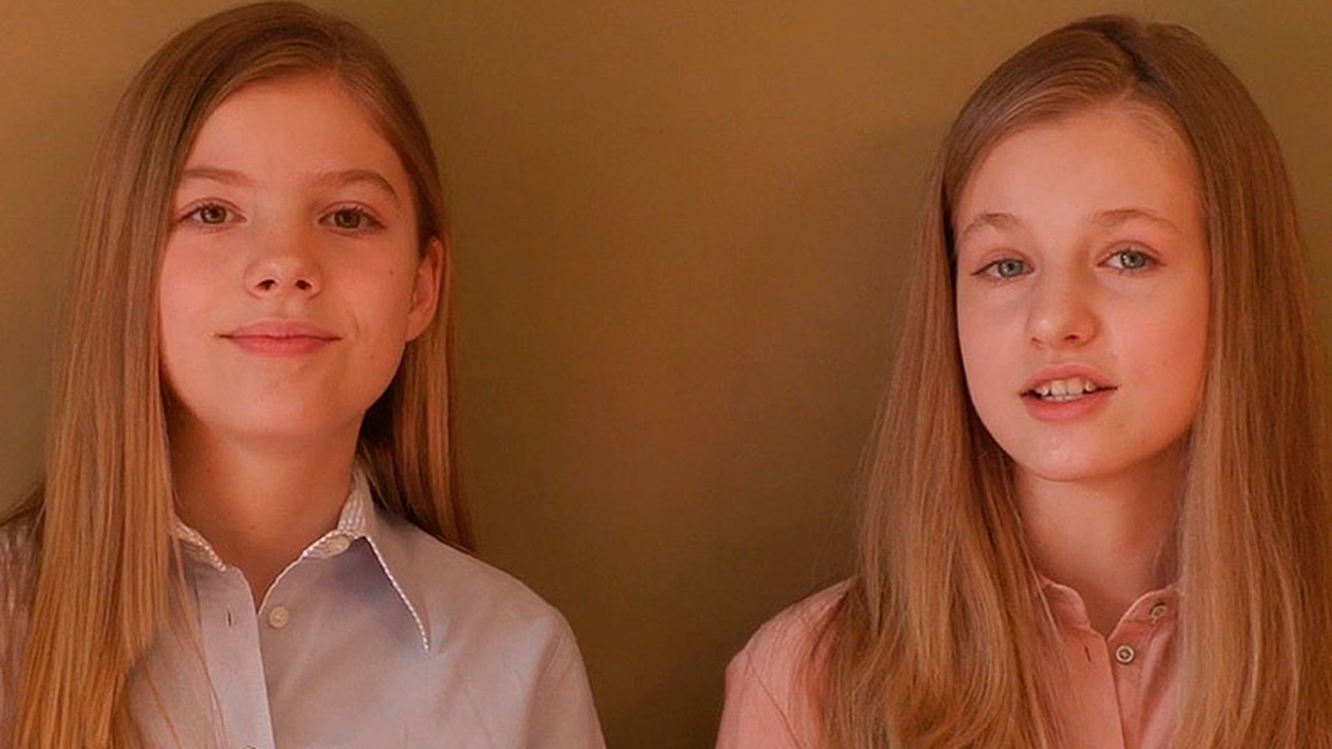 El escenario, el contenido... todos los detalles del mensaje de las hijas de los Reyes a los jóvenes