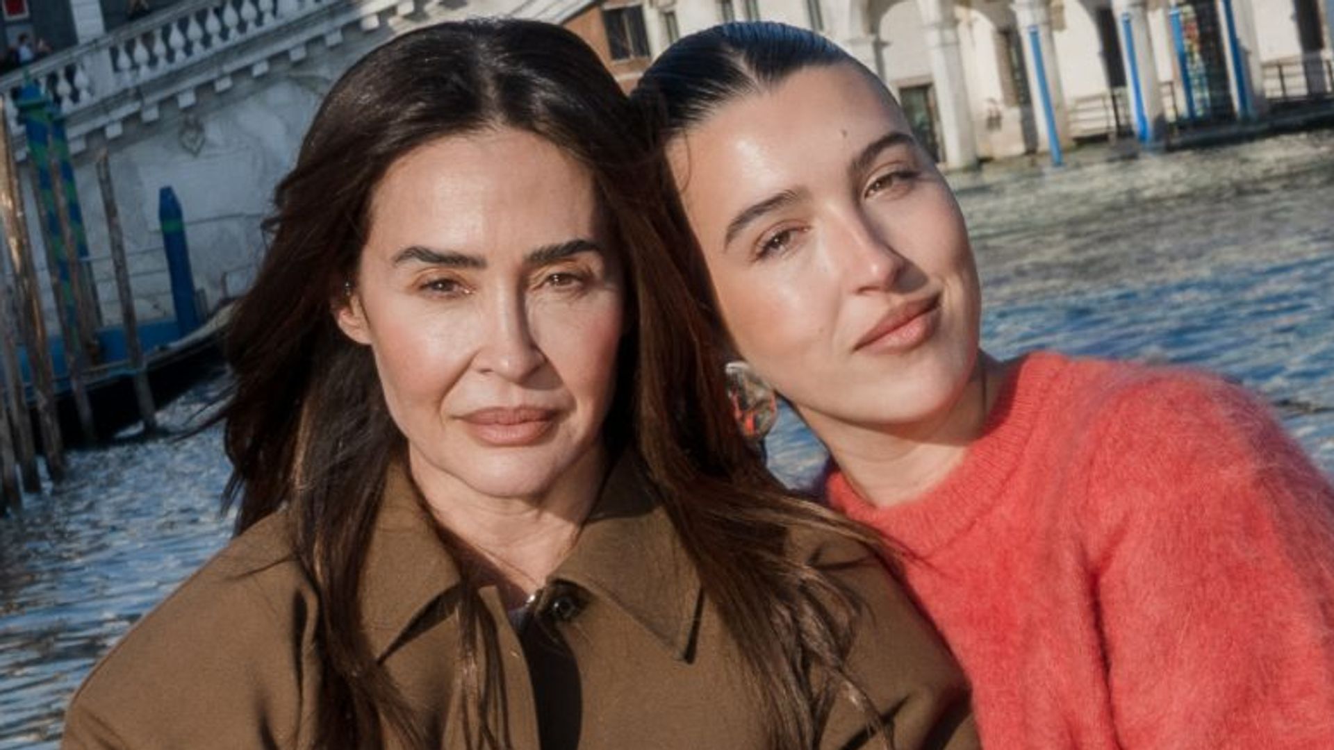 Vicky Martín Berrocal y Alba Díaz en Venecia
