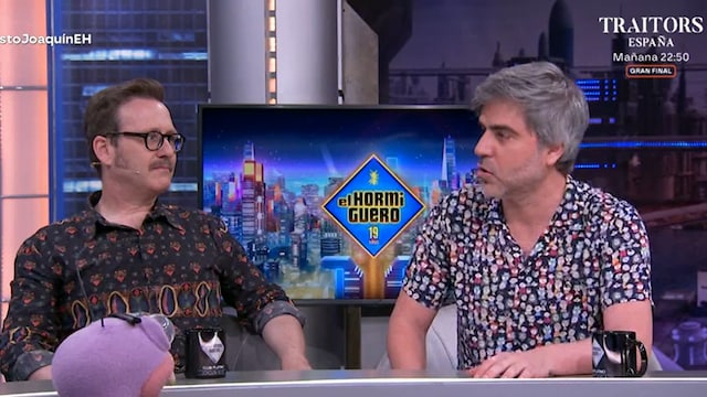 Ernesto Sevilla y Joaquín Reyes en 'El Hormiguero'