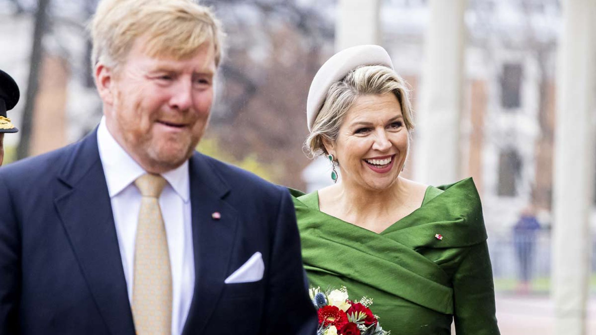 Máxima de Holanda recicla un vestido de Alta Costura que llevó hace 8 años