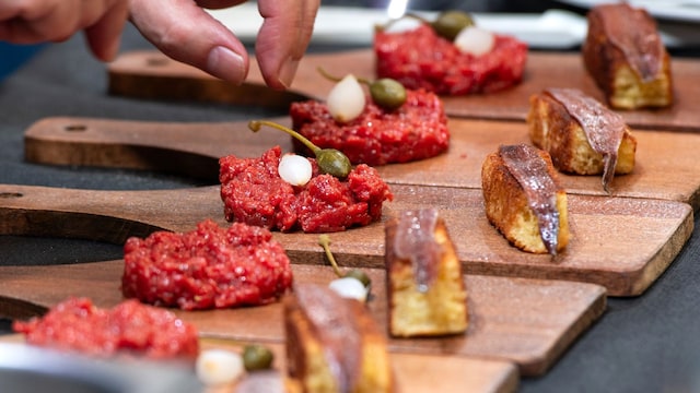 El 'Steak tartar' ganador.