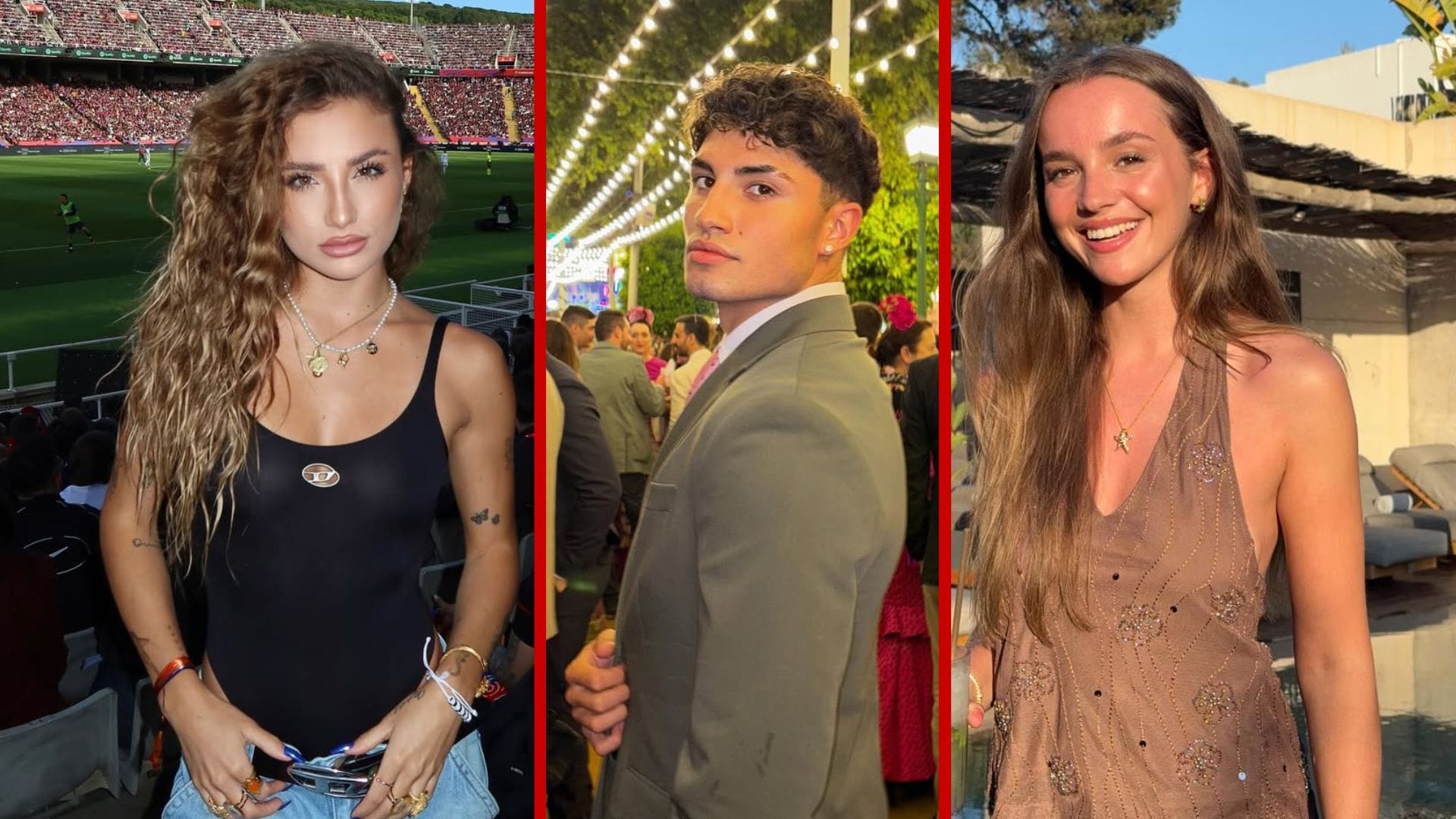 El triángulo amoroso viral de TikTok explicado: Sofía Surferss, Fabiana Sevillano y Álvaro Suárez, besos, rupturas e indirectas