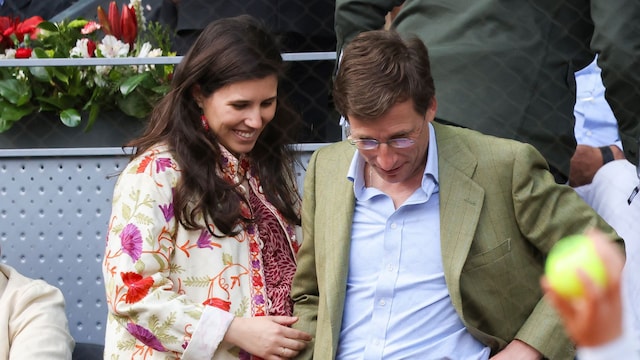 Teresa Urquijo and Jose Luis Martinez-Almeida during Masters Series Madrid 2025 in Madrid on 4 May 2025.