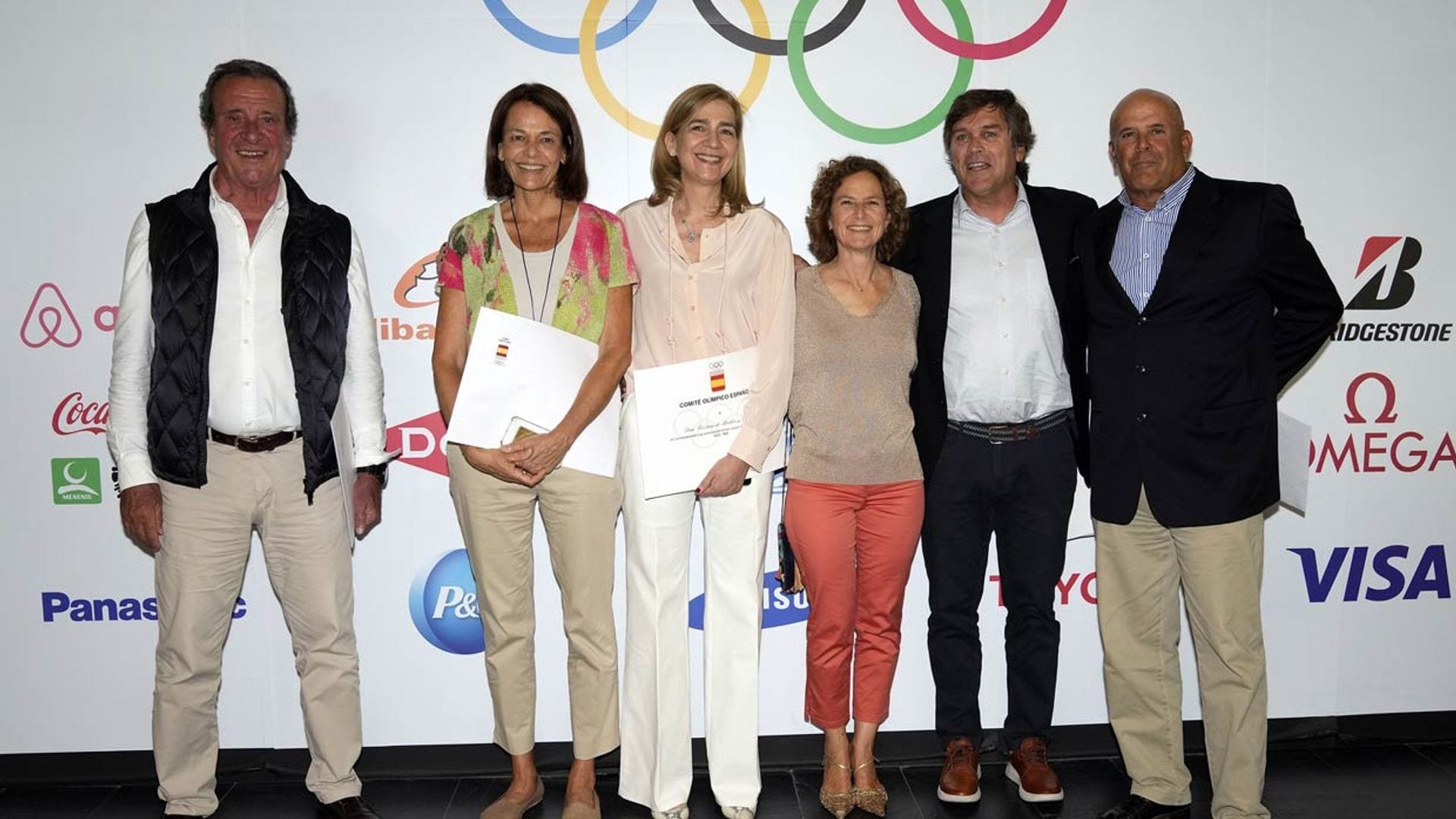 La gran felicidad de la infanta Cristina al recibir un homenaje olímpico tras su ruptura de Iñaki Urdangarin