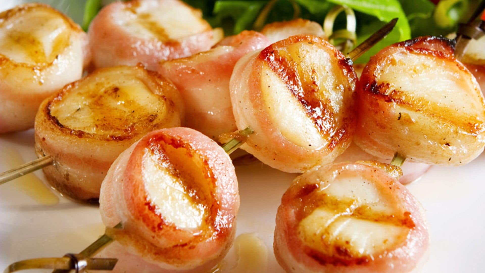 Brochetas de mar y montaña