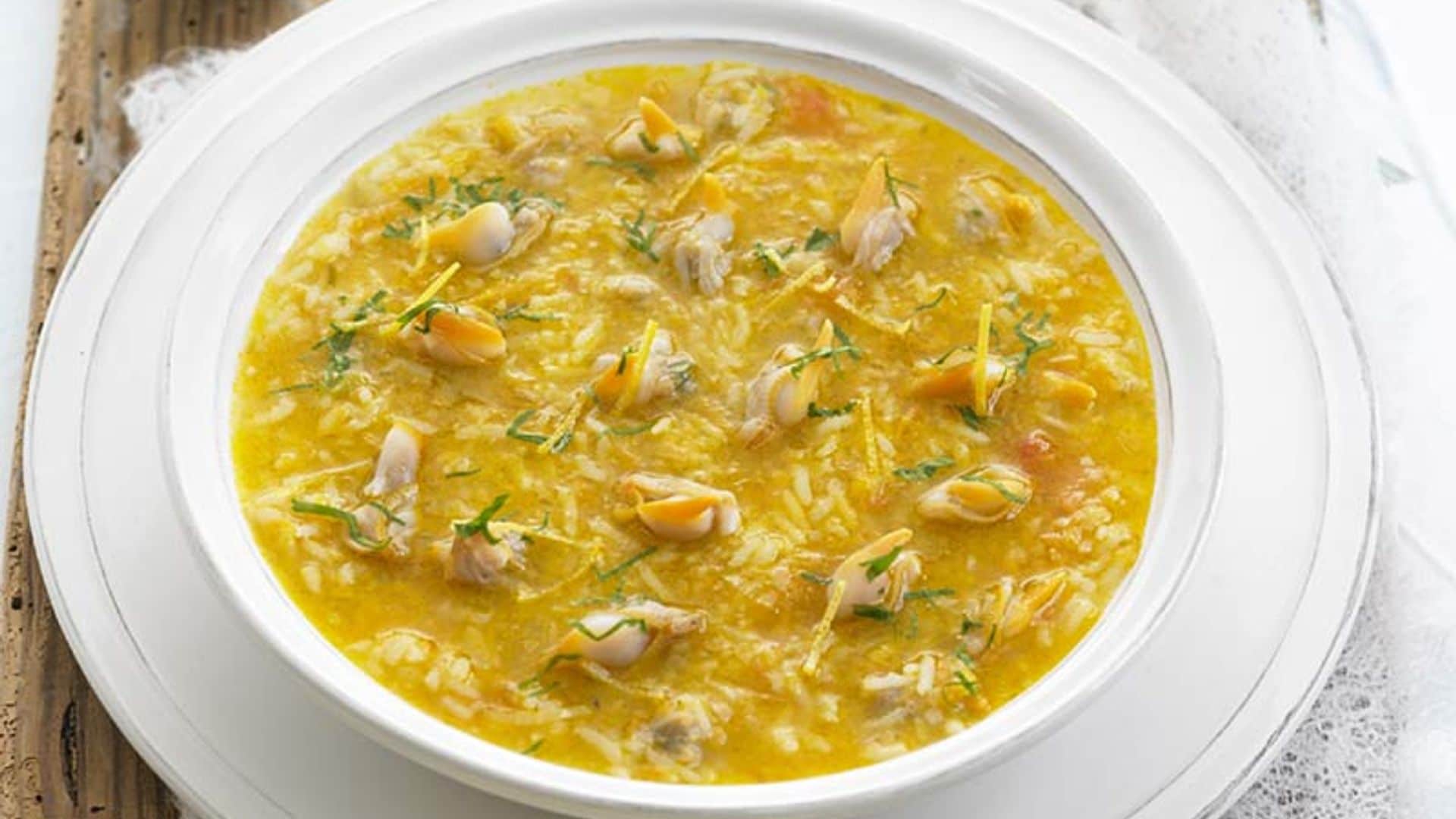 Menestra de arroz con verduras