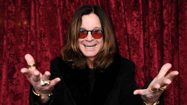  Ozzy Osbourne visits the SiriusXM Studios on December 11, 2014 in New York City.  (Photo by Ilya S. Savenok/Getty Images)