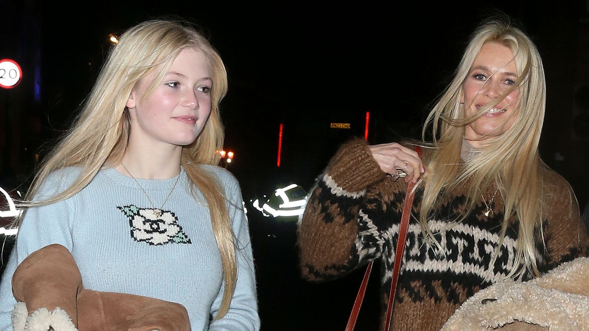 Clementine Vaughn junto a su madre Claudia Schiffer. en una imagen de archivo