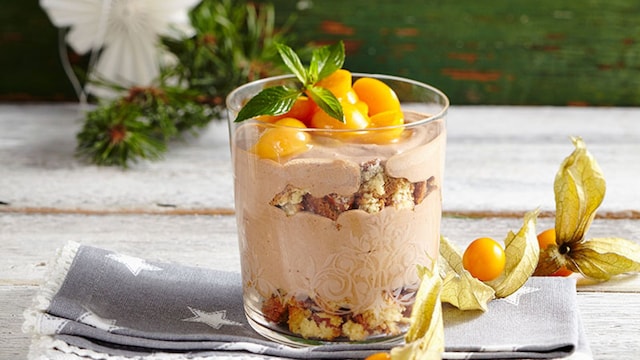 postre navidad vasito