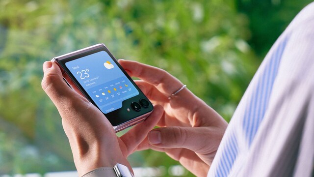 Un Samsung Galaxy Z Flip 5