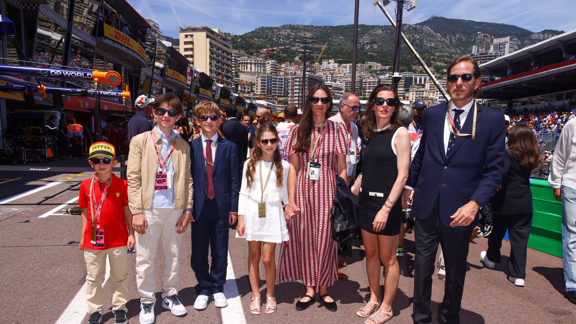 De Carlota Casiraghi a su sobrina India, los Grimaldi toman el paddock del Gran Premio de Mónaco