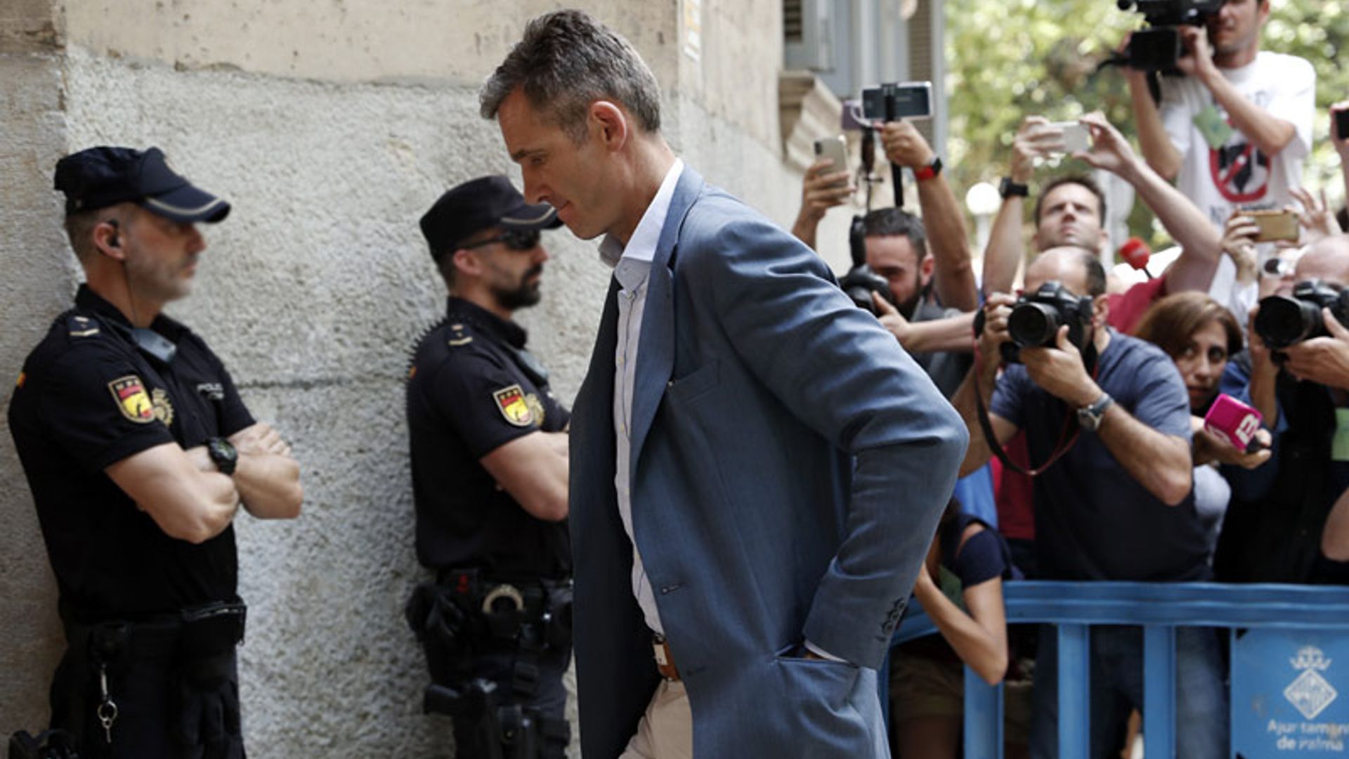 EN VÍDEO: Iñaki Urdangarin, diez minutos en la Audiencia de Palma que marcan su futuro
