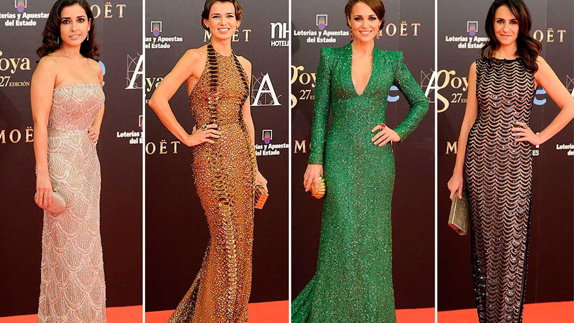 ¿Qué tendencias se han visto sobre la alfombra roja de los premios Goya 2013?