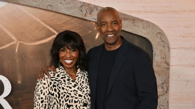 Denzel Washington y su mujer, Pauletta Washington.