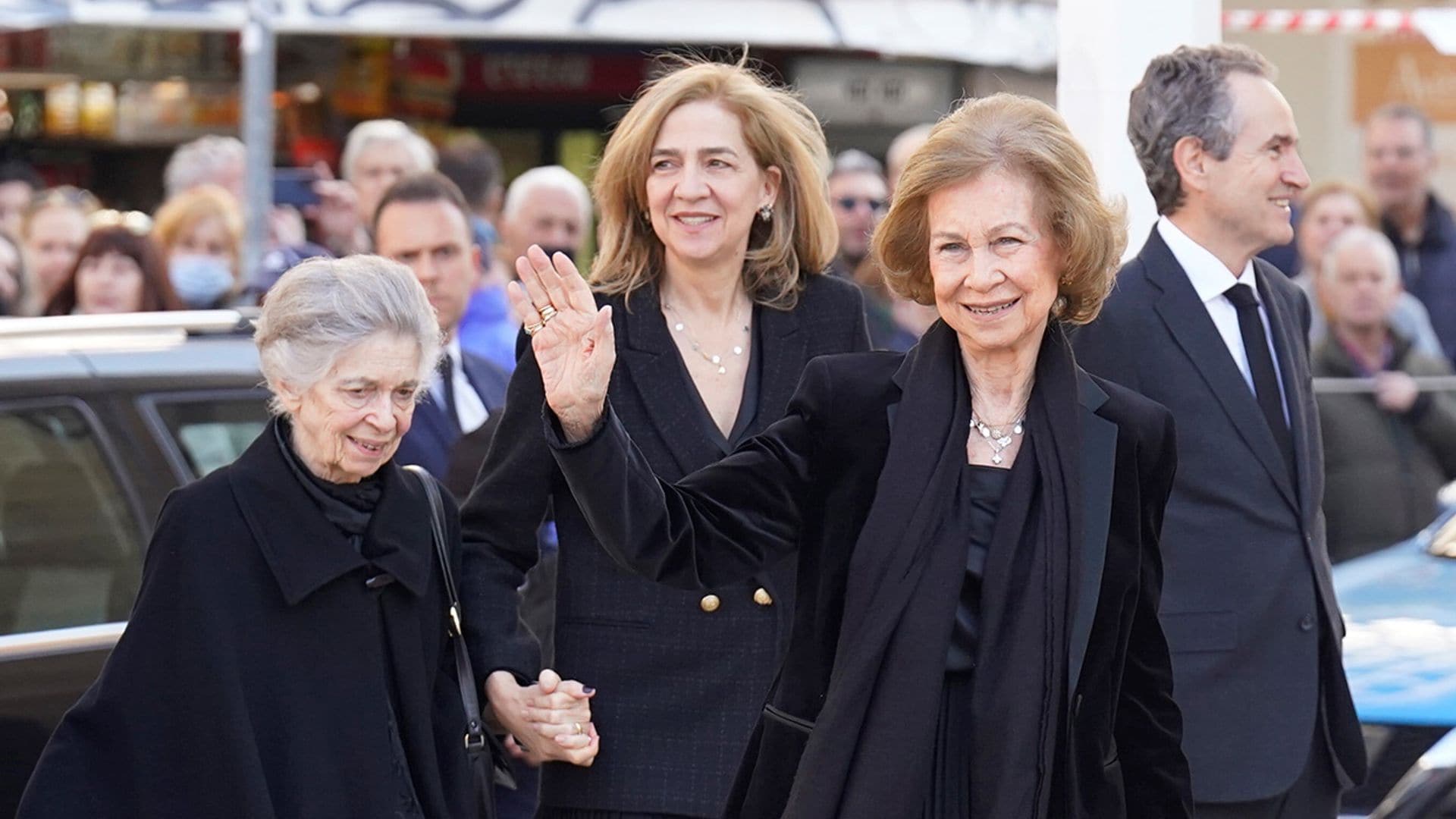 La infanta Cristina, el gran apoyo de sus padres en sus últimas citas internacionales