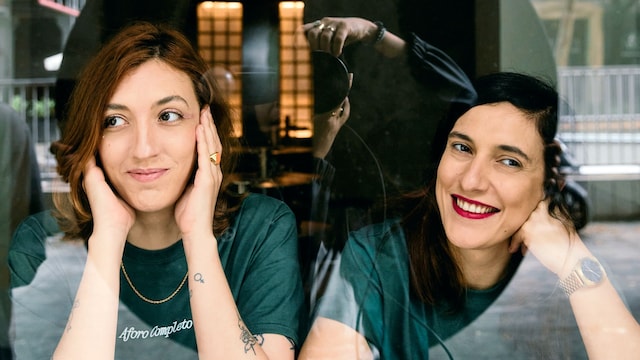 CRISTINA BONAGA Y YAJAIRA MALAVÉ (restaurante en Madrid, LA GILDERÍA)