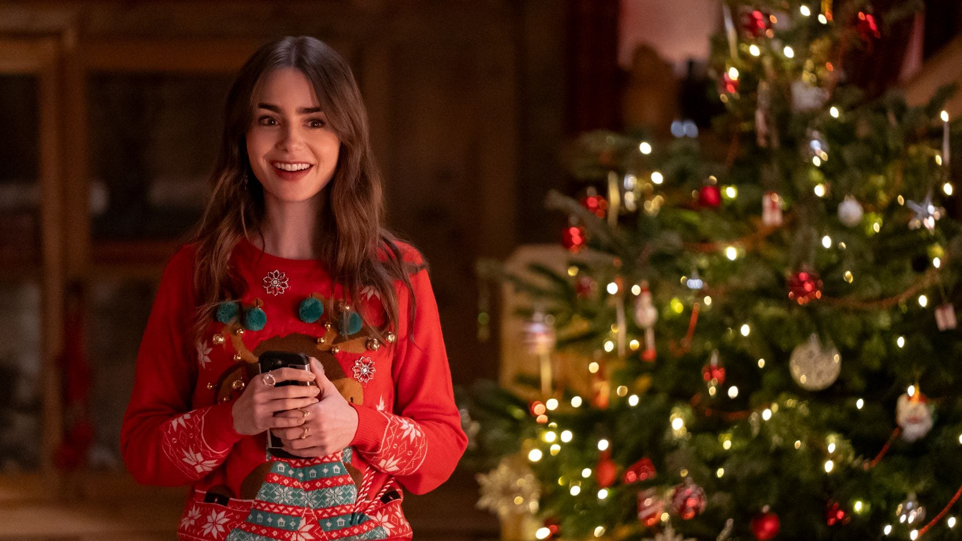 'Emily en París' también tuvo su episodio navideño en la cuarta temporada