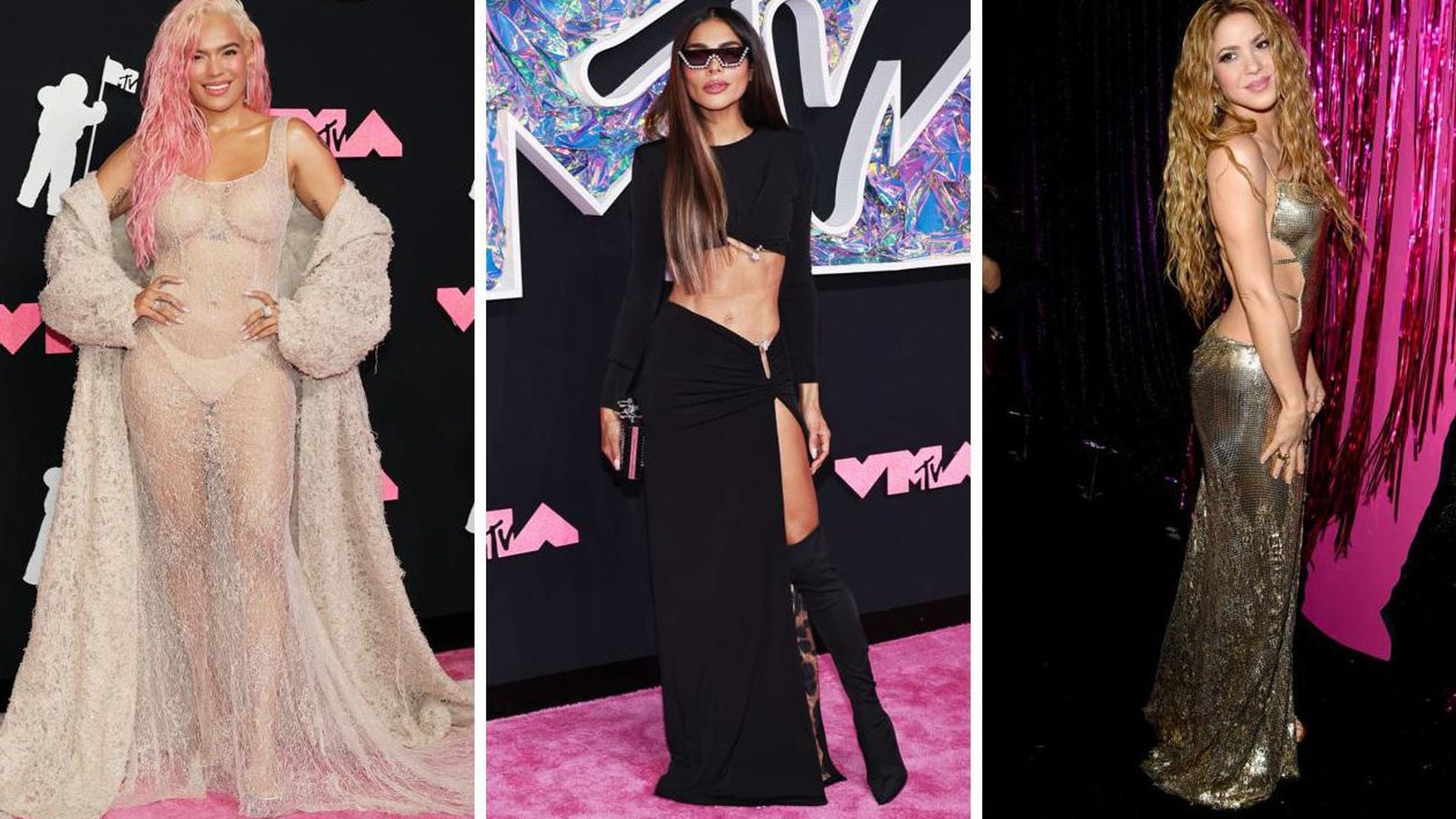MTV VMAs: los mejores looks de la alfombra roja, incluidas Karol G, Alejandra Espinoza, Shakira y más