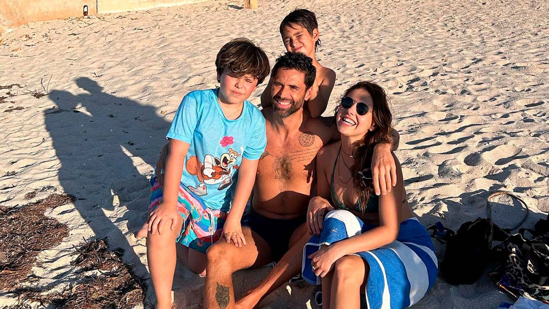 El divertido viaje familiar de Michelle Renaud y Matías Novoa en Mérida