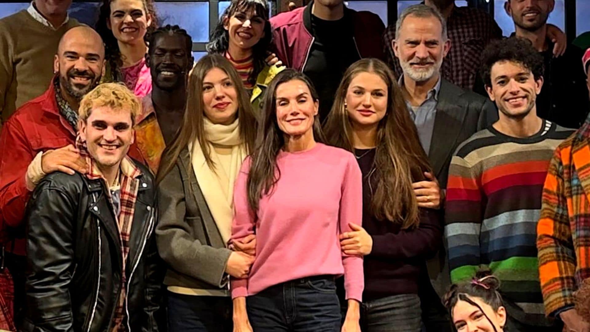 La Familia Real, en el teatro