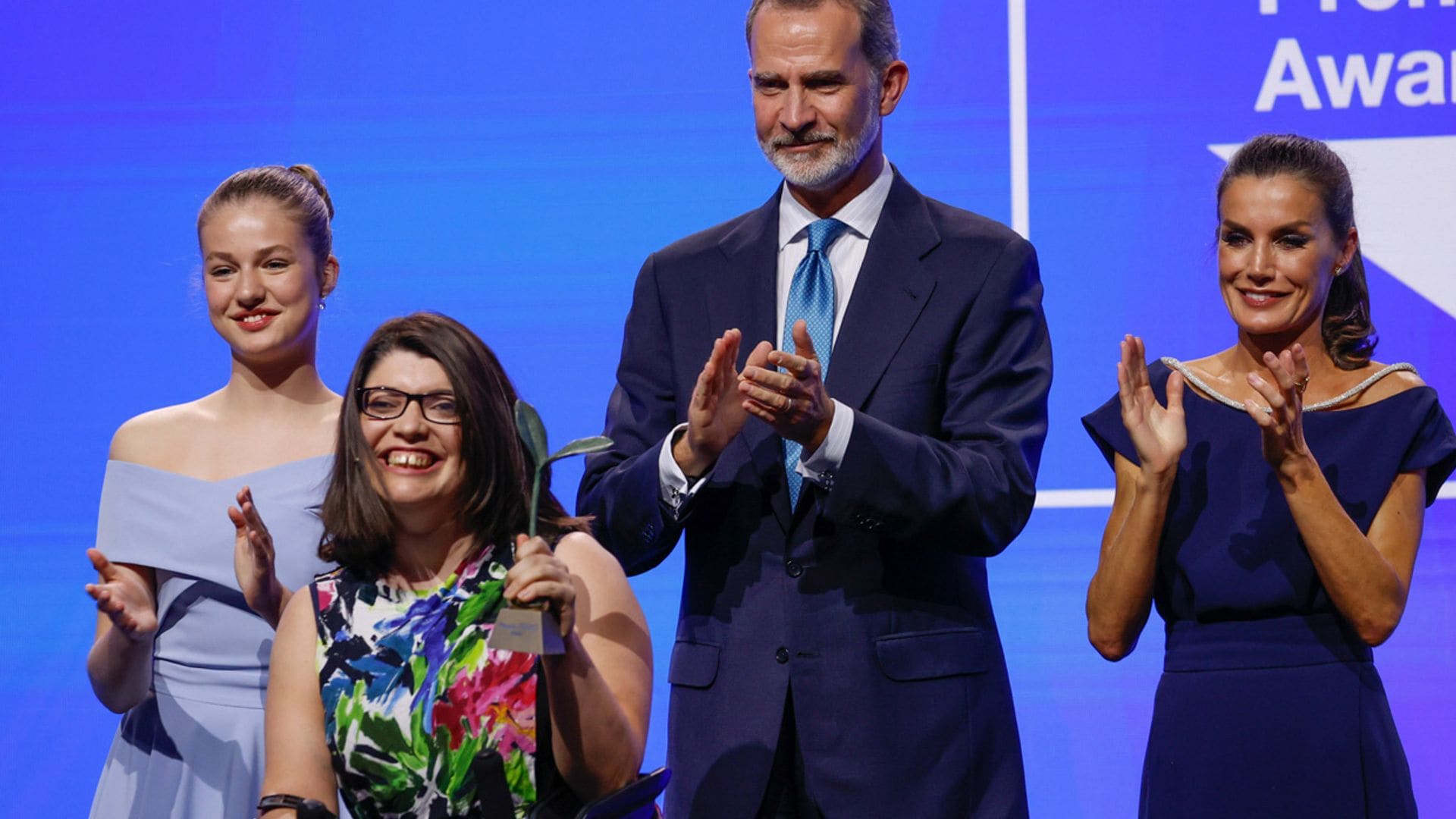 Leonor regresa por todo lo alto con la entrega de los premios Fundación Princesa de Girona