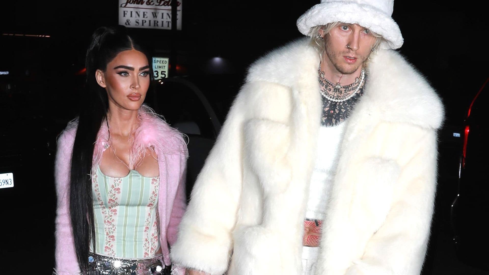 Megan Fox, una muñeca 'Bratz' de la vida real en su última cita con Machine Gun Kelly