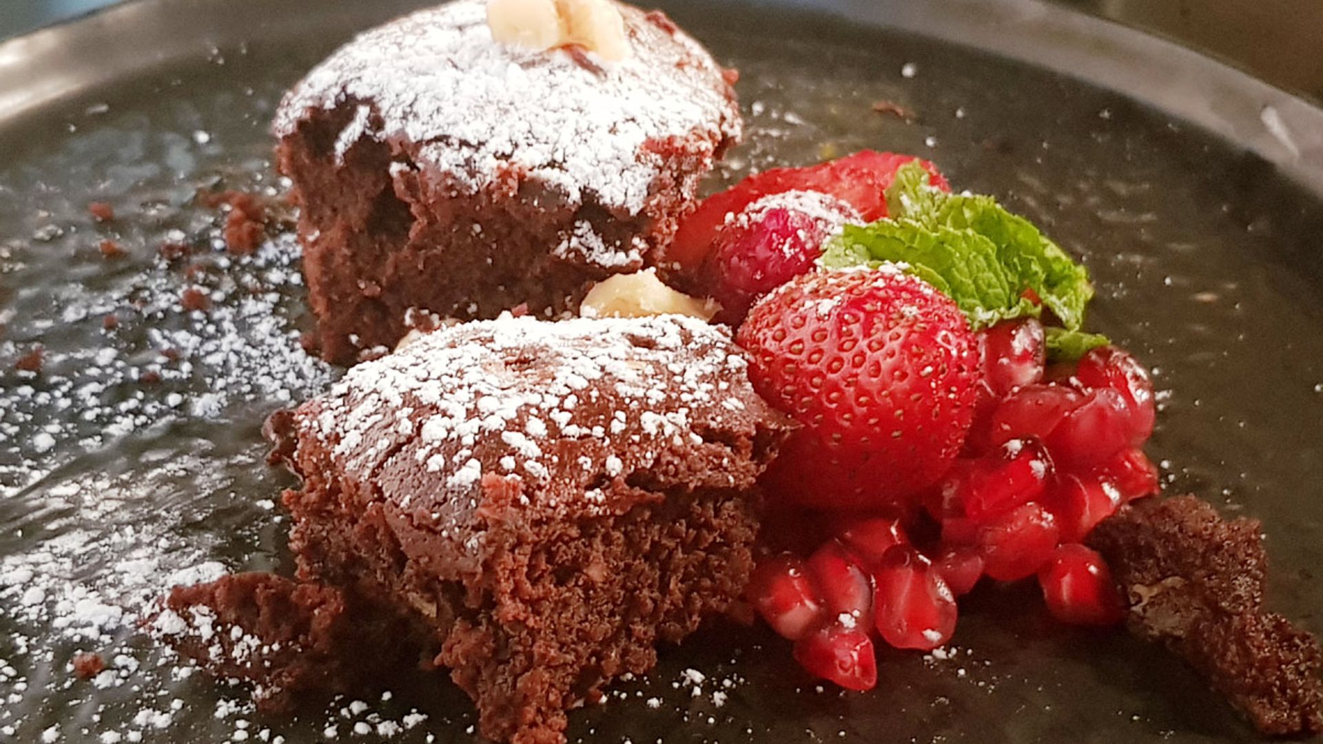 'Brownie' con aceite de oliva virgen extra