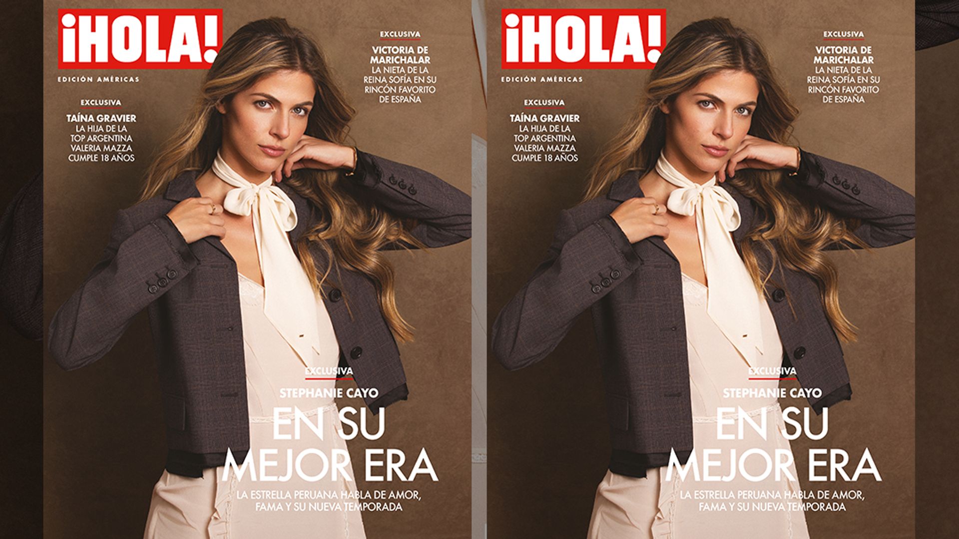 Stephanie Cayo en ¡HOLA!