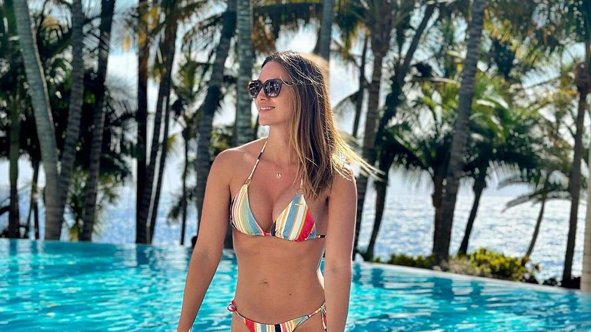 Las espectaculares imágenes de Helen Lindes en bikini ¡en pleno diciembre!