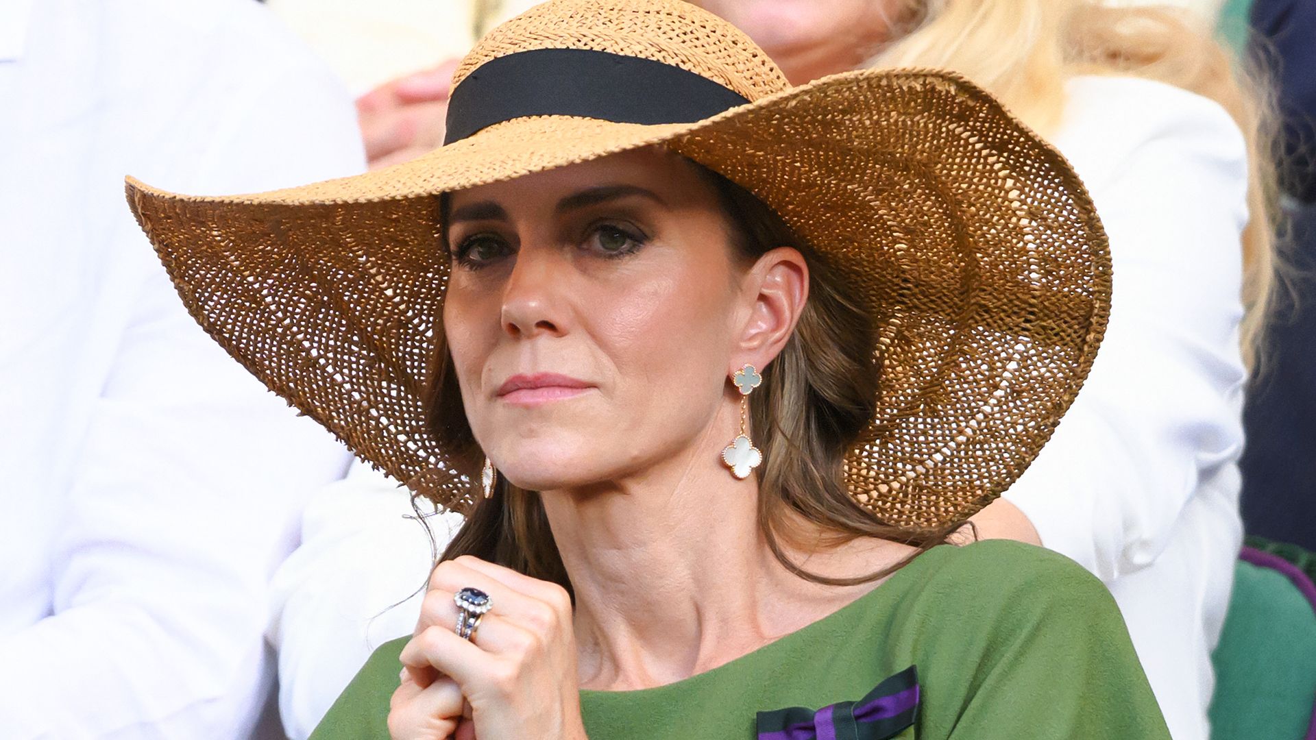 Kate Middleton durante el torneo de Wimbledon 2026