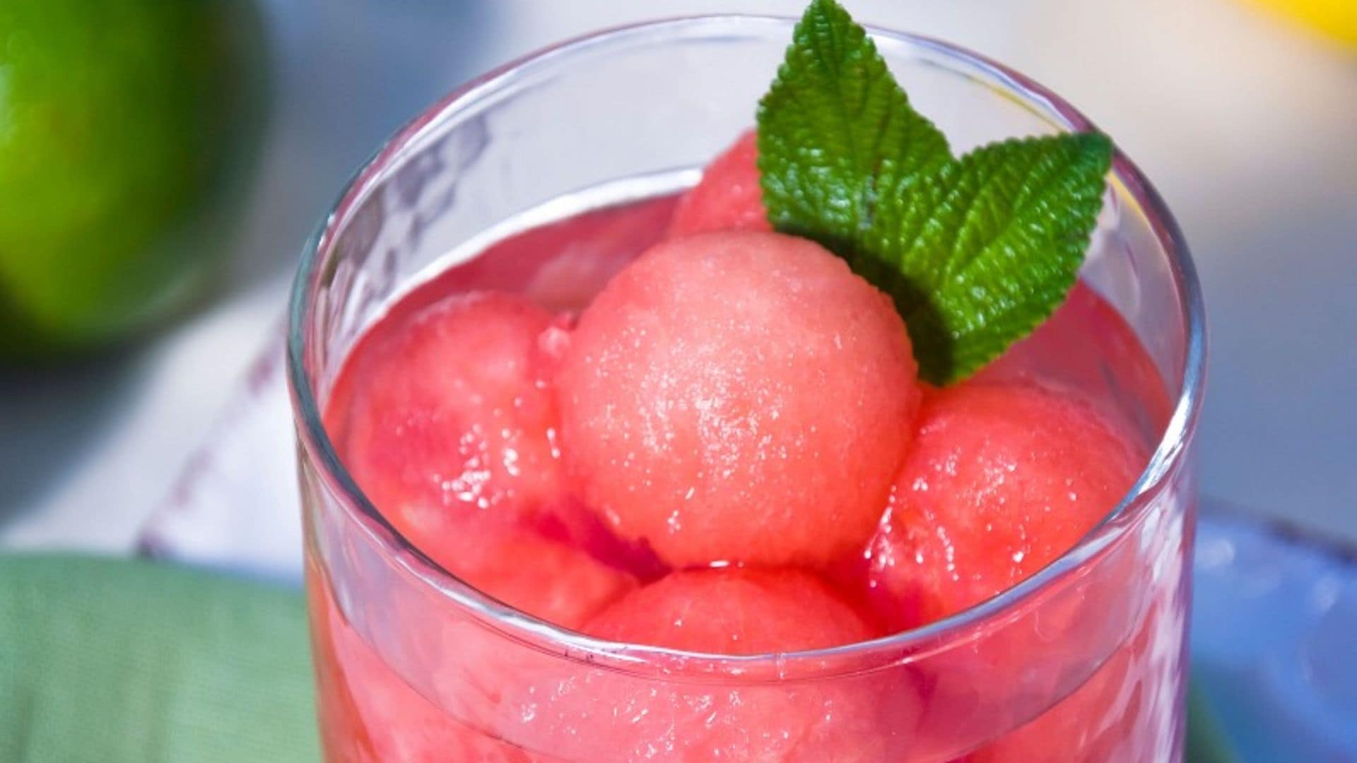 'Mocktail' de sandía