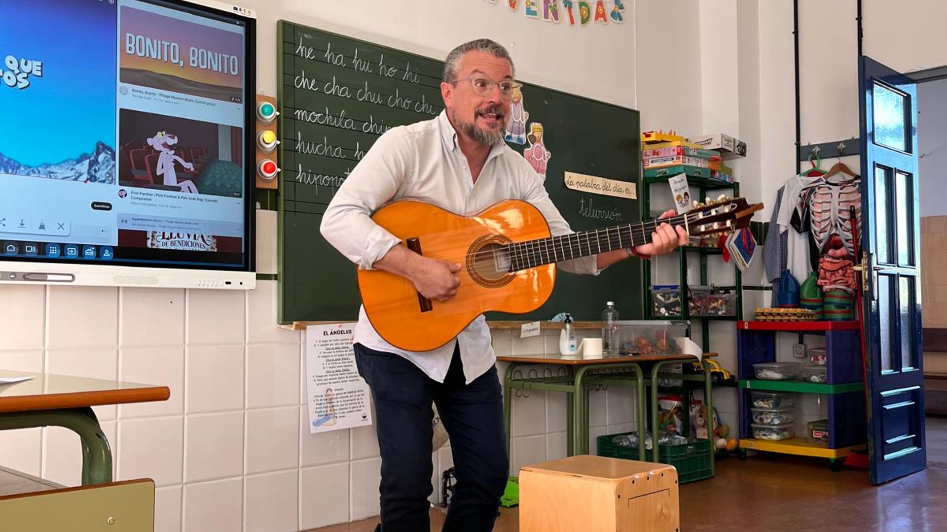 Juan González Caballero, docente onubense