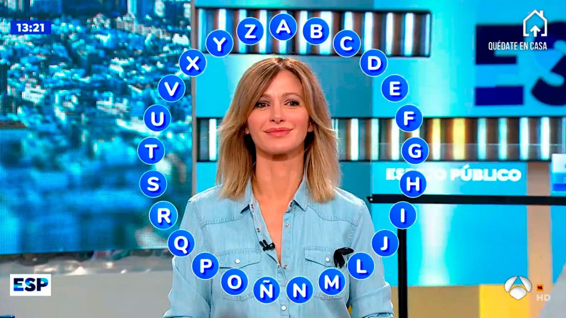 Susanna Griso se pone a prueba con el rosco original de 'Pasapalabra'