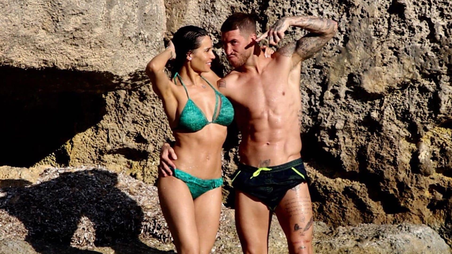 Sergio Ramos se pone en forma ¡hasta en su luna de miel!