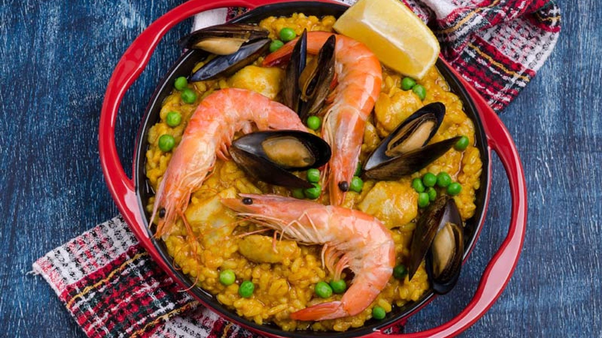 Arroz de conejo y marisco